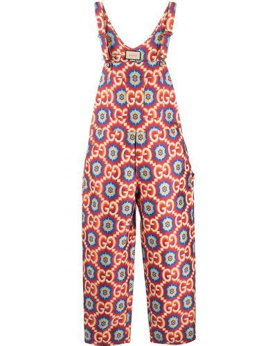 red gucci jumpsuit free shipping|vintage Gucci jumpsuit.